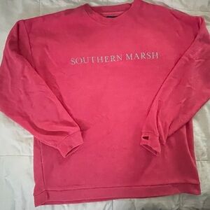 Southern Marsh Sunday morning sweater with thumb holes